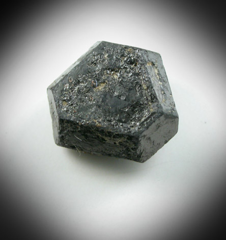 Uraninite from Swamp No. 1 Quarry (Trebilcock locality), Topsham, Sagadahoc County, Maine