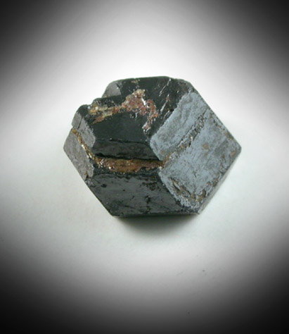 Uraninite from Swamp No. 1 Quarry (Trebilcock locality), Topsham, Sagadahoc County, Maine