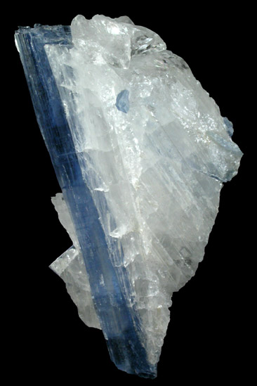 Kyanite in Quartz from Barra do Salinas, Coronel Murta, Minas Gerais, Brazil