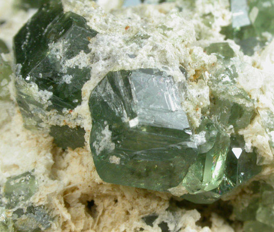 Andradite var. Demantoid Garnet from Antetezambato, Ambanja, Antsiranana Province, Madagascar