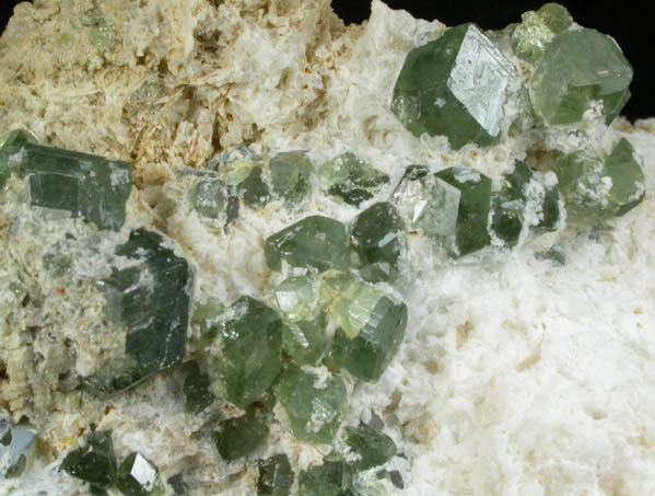 Andradite var. Demantoid Garnet from Antetezambato, Ambanja, Antsiranana Province, Madagascar