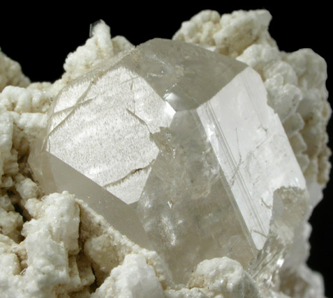 Topaz on Albite var. Cleavelandite from Skardu District, Baltistan, Gilgit-Baltistan, Pakistan