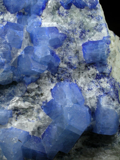 Sodalite from Sar-e-Sang, Kokscha Valley, Badakshan, Afghanistan