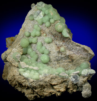 Wavellite from Mauldin Mountain, Montgomery County, Arkansas