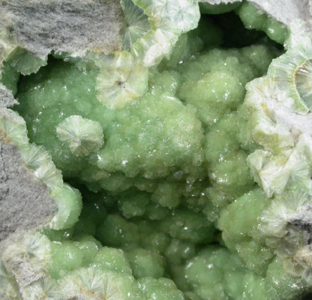 Wavellite from Mauldin Mountain, Montgomery County, Arkansas