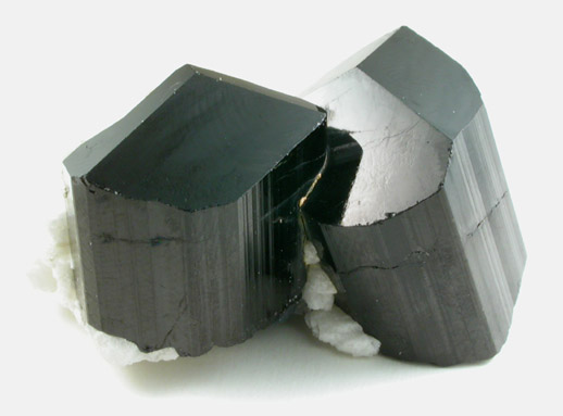 Schorl Tourmaline with Albite from Paprok, Kamdesh District, Nuristan Province, Afghanistan