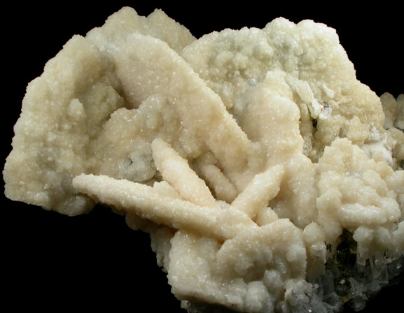 Dolomite over Calcite and Quartz with Pyrite and Chalcopyrite from Cavnic Mine (Kapnikbanya), Maramures, Romania