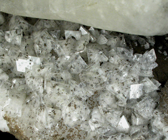 Calcite (twinned crystals) from Prospect Park Quarry, Prospect Park, Passaic County, New Jersey