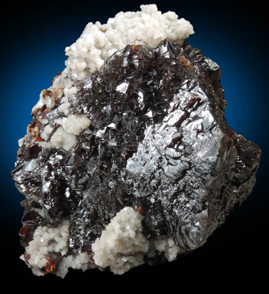 Sphalerite with Dolomite from Elmwood Mine, Carthage, Smith County, Tennessee