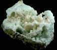 Prehnite from Woodbury Traprock Quarry, east of Woodbury, Litchfield County, Connecticut