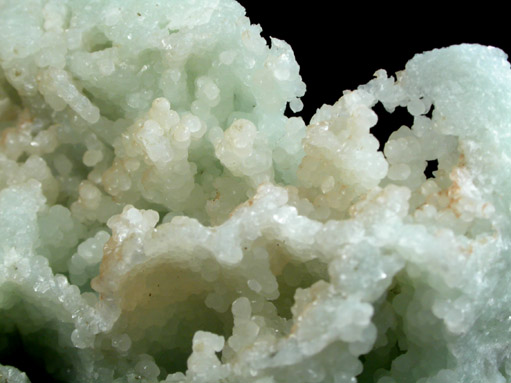 Prehnite from Woodbury Traprock Quarry, east of Woodbury, Litchfield County, Connecticut