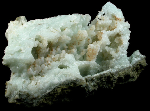 Prehnite from Woodbury Traprock Quarry, east of Woodbury, Litchfield County, Connecticut