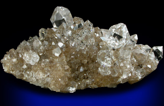 Quartz var. Herkimer Diamonds from Ace of Diamonds Mine, Middleville, Herkimer County, New York