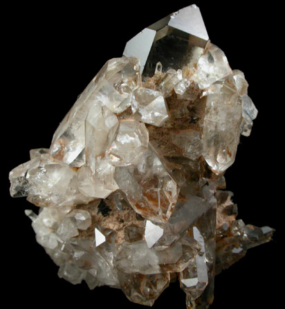 Quartz from Bower Power's Farm, Pierrepont, St. Lawrence County, New York