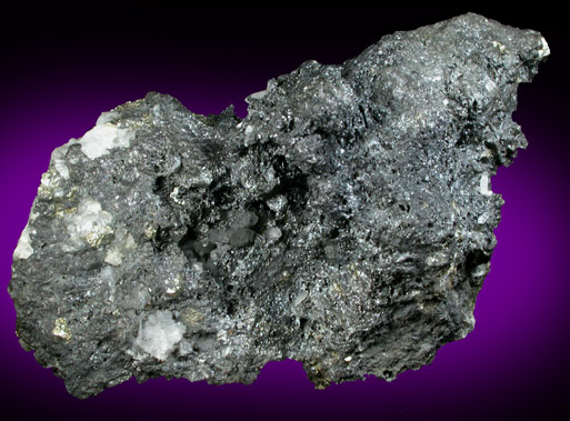 Tennantite with Quartz and Pyrite from Butte Mining District, Summit Valley, Silver Bow County, Montana