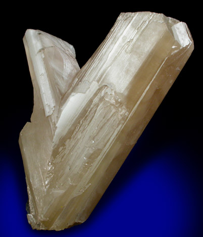 Cerussite (V-twin formation) from Touissit Mine, 21 km SSE of Oujda, Jerada Province, Oriental, Morocco