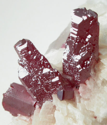 Cinnabar on Dolomite from Fenghuang, Xiangxi, Hunan, China