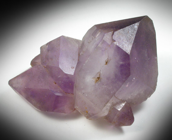 Quartz var. Amethyst from Dutton's Mill, Delaware County, Pennsylvania