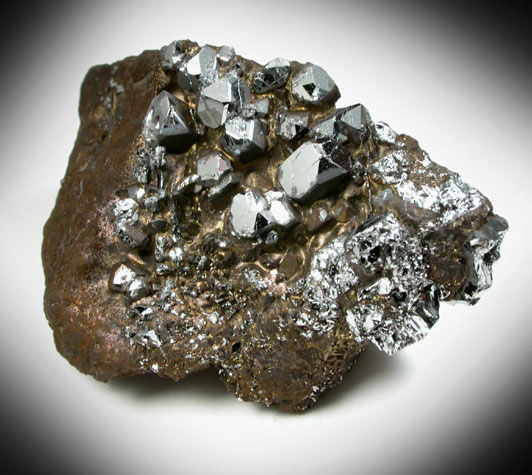 Sperrylite from Talnakh, Norilsk, Eastern-Siberian Region, Russia