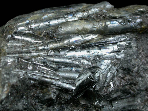 Cylindrite from Poop District, Oruro Department, Bolivia (Type Locality for Cylindrite)