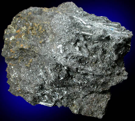 Cylindrite from Poop District, Oruro Department, Bolivia (Type Locality for Cylindrite)