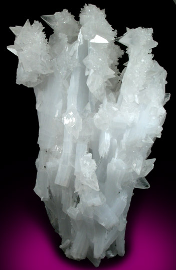 Anhydrite with Calcite from Naica District, Saucillo, Chihuahua, Mexico