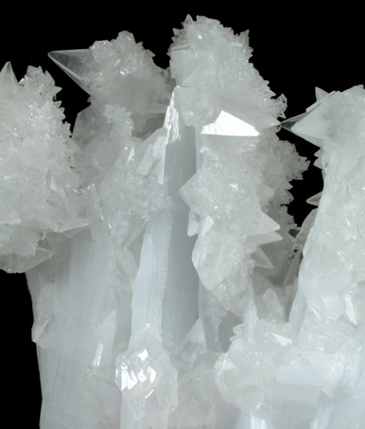 Anhydrite with Calcite from Naica District, Saucillo, Chihuahua, Mexico