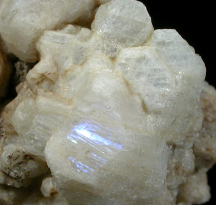 Albite var. Peristerite from Bathurst Township, Ontario, Canada