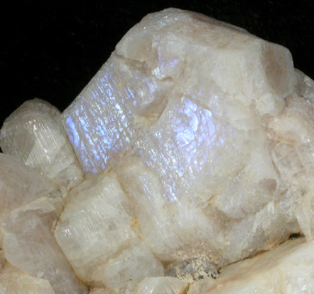 Albite var. Peristerite from Bathurst Township, Ontario, Canada