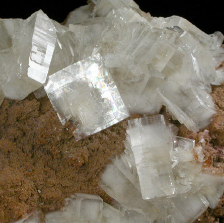 Apophyllite-(KOH) from N'Chwaning Mine, Kalahari Manganese Field, Northern Cape Province, South Africa