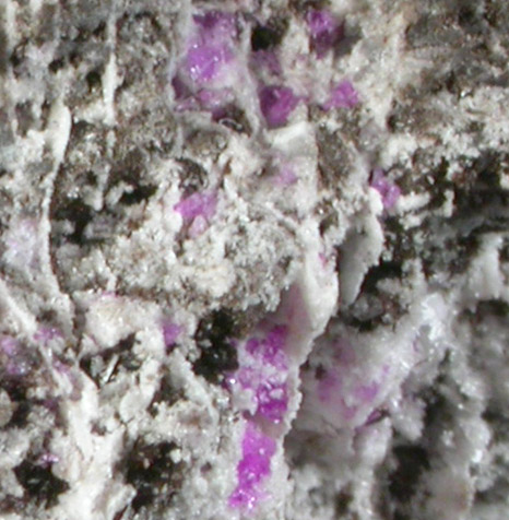 Sugilite, Pectolite, Aegirine from Wessels Mine, Kalahari Manganese Field, Northern Cape Province, South Africa