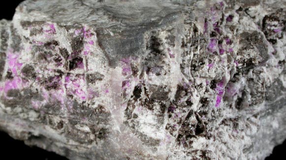 Sugilite, Pectolite, Aegirine from Wessels Mine, Kalahari Manganese Field, Northern Cape Province, South Africa