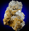 Barite with Calcite from Kalahari Manganese Field, Northern Cape Province, South Africa