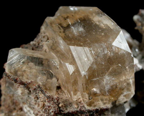 Apophyllite-(KOH) from N'Chwaning Mine, Kalahari Manganese Field, Northern Cape Province, South Africa