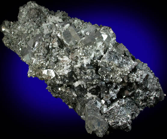 Arsenopyrite with Quartz from Municipio de Zacatecas, Zacatecas, Mexico
