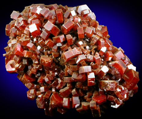 Vanadinite from Mibladen, Haute Moulouya Basin, Zeida-Aouli-Mibladen belt, Midelt Province, Morocco