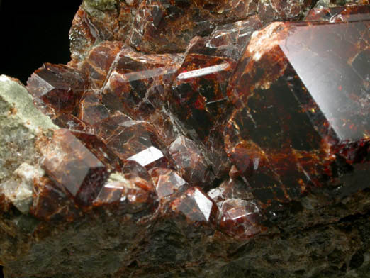Grossular Garnet with Diopside from Crestmore Quarry, 572' Level, Riverside County, California
