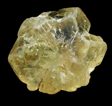 Chrysoberyl (twinned crystals) from Pancas, Esprito Santo, Brazil