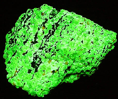 Willemite with Franklinite from Sterling Mine, Ogdensburg, Sterling Hill, Sussex County, New Jersey (Type Locality for Franklinite)