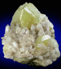 Datolite on Quartz from Dalnegorsk, Primorskiy Kray, Russia