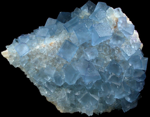 Fluorite from Blanchard Mine, Hansonburg District, 8.5 km south of Bingham, Socorro County, New Mexico