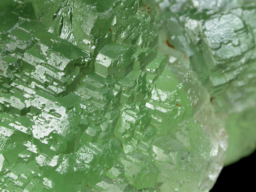 Fluorite from Felix Mine, Azusa, Los Angeles County, California