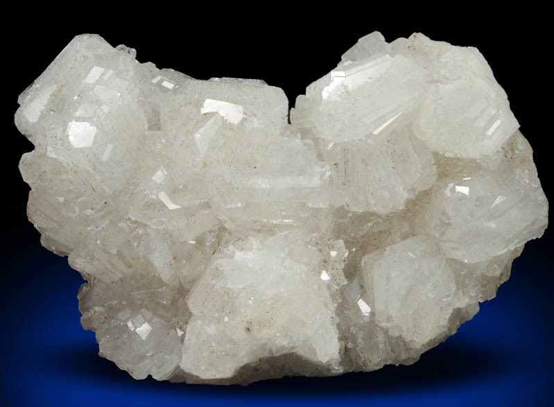 Apophyllite over Datolite with Pyrite from Millington Quarry, Bernards Township, Somerset County, New Jersey