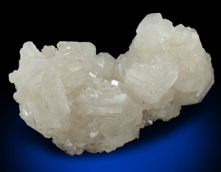 Apophyllite over Datolite with Pyrite from Millington Quarry, Bernards Township, Somerset County, New Jersey