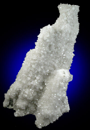 Quartz (stalactitic) with Calcite and Laumontite from Prospect Park Quarry, Prospect Park, Passaic County, New Jersey
