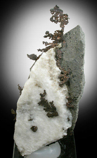 Copper from Chimney Rock Quarry, Bound Brook, Somerset County, New Jersey