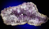 Quartz var. Amethyst from Prospect Park Quarry, Prospect Park, Passaic County, New Jersey