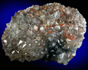 Quartz var. Smoky with Hematite inclusions from Braen's Quarry, Haledon, Passaic County, New Jersey