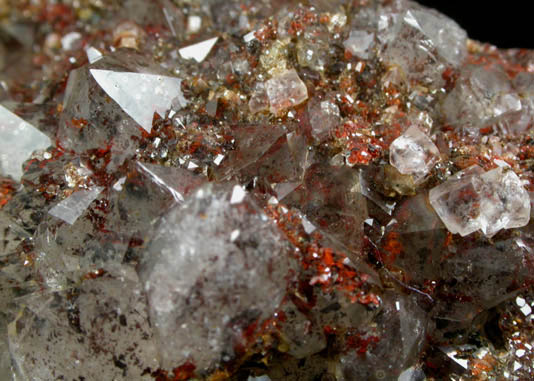 Quartz var. Smoky with Hematite inclusions from Braen's Quarry, Haledon, Passaic County, New Jersey