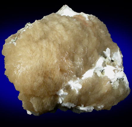 Stilbite-Ca with Laumontite from Prospect Park Quarry, Prospect Park, Passaic County, New Jersey